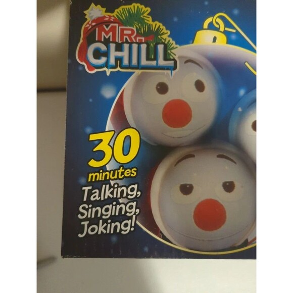 Animated Mr. Chill Singing Talking Joking Animated Snowman Christmas New - Picture 2 of 5